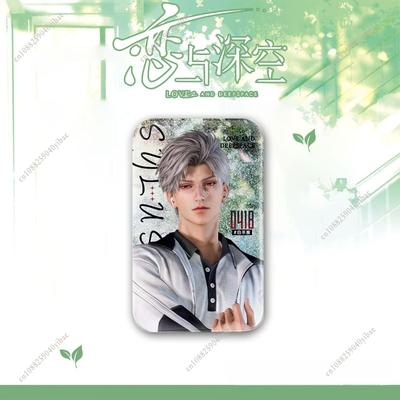 Love and Deepspace Sylus Xavier Zayne Rafayel Caleb 4.3*7CM Anime Rectangular Badge College Series Campus Brooch Pin Fans Gift