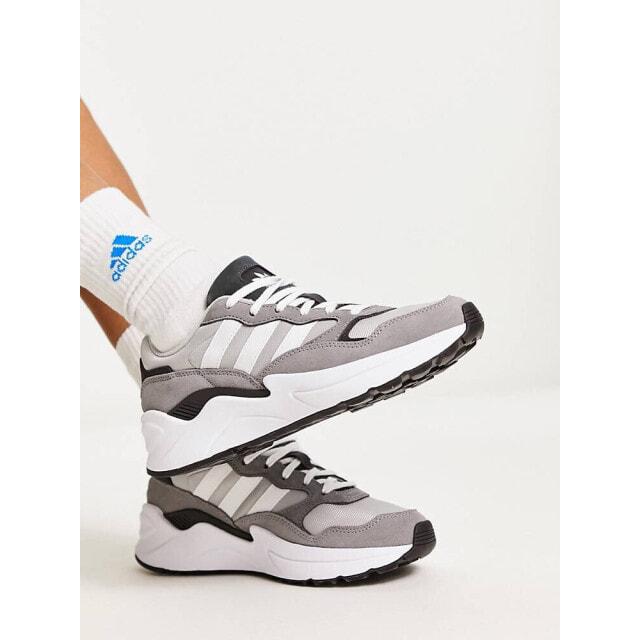 

Серо-белые кроссовки adidas Originals Retropy Adisuper