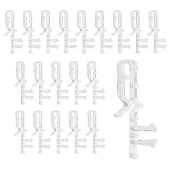Plastic Valance Clips for Blinds Hidden Design Plastic Window Blind Clips Easy Installatin Blind Valance Replacement Clips Blind Channel Cover Clips