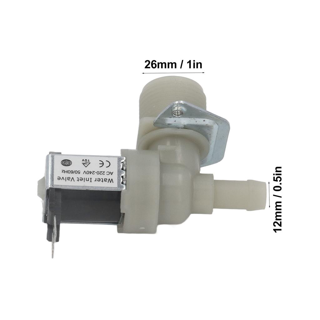 Single Way Inlet Valve Replacement High Low Temperature Washer Water Inlet Control Valve AC220‑240V
