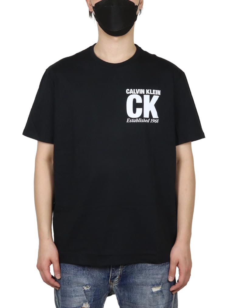 

Size ck074 [Calvin Klein] Men s Short-Sleeve T-Shirt, M, Black, [Item]