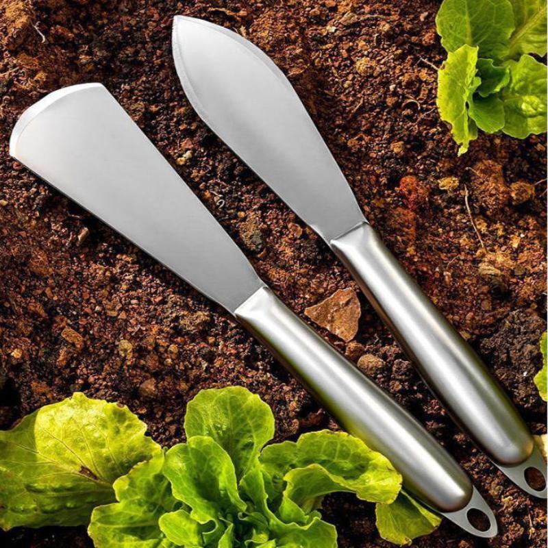 1Pcs Garden Hoe Thickened Steel Shovel for Vegetable Digging Weeding and Landscaping Backyards and Farms