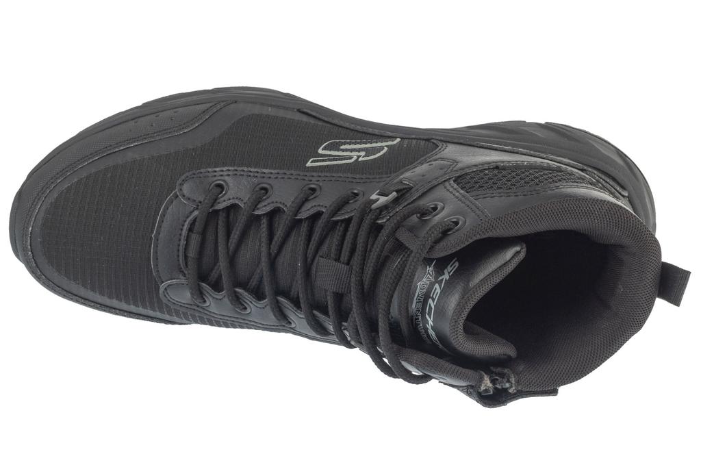 Skechers Hillcrest 2.0 - Woodrock Peak, Mens Black Trekking Shoes