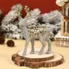 DIY Christmas Reindeer Ornaments Christmas Decorations For Home 2025 Christmas Tree Hanging Pendant Navidad Noel New Year Gifts