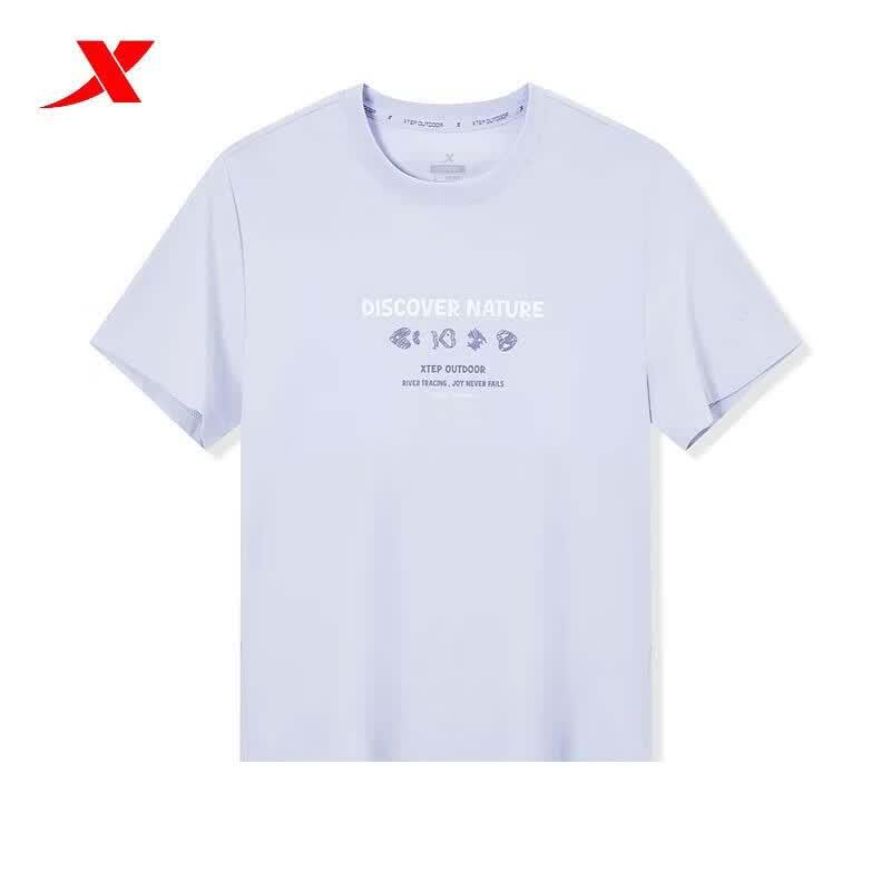 XTEP Women s Loose Fit Short Sleeve Knit Top L