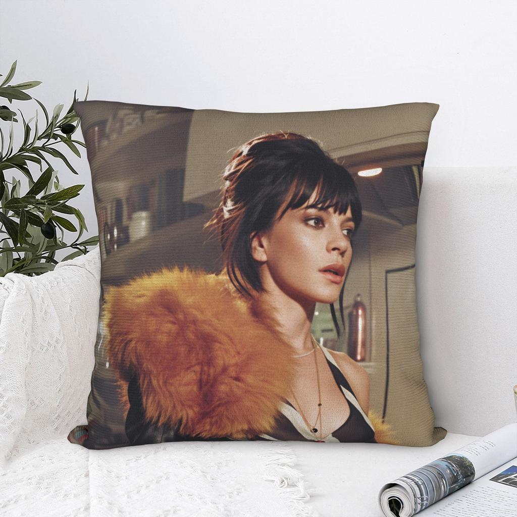 Lily Allen West End Girl Pillow Case Vintage Pillow Cover Square Pillowcases For Sofa Couch Bed Living Room