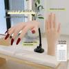 Soft Bendable Manicure Practice Hand Model for Nail Display and Training