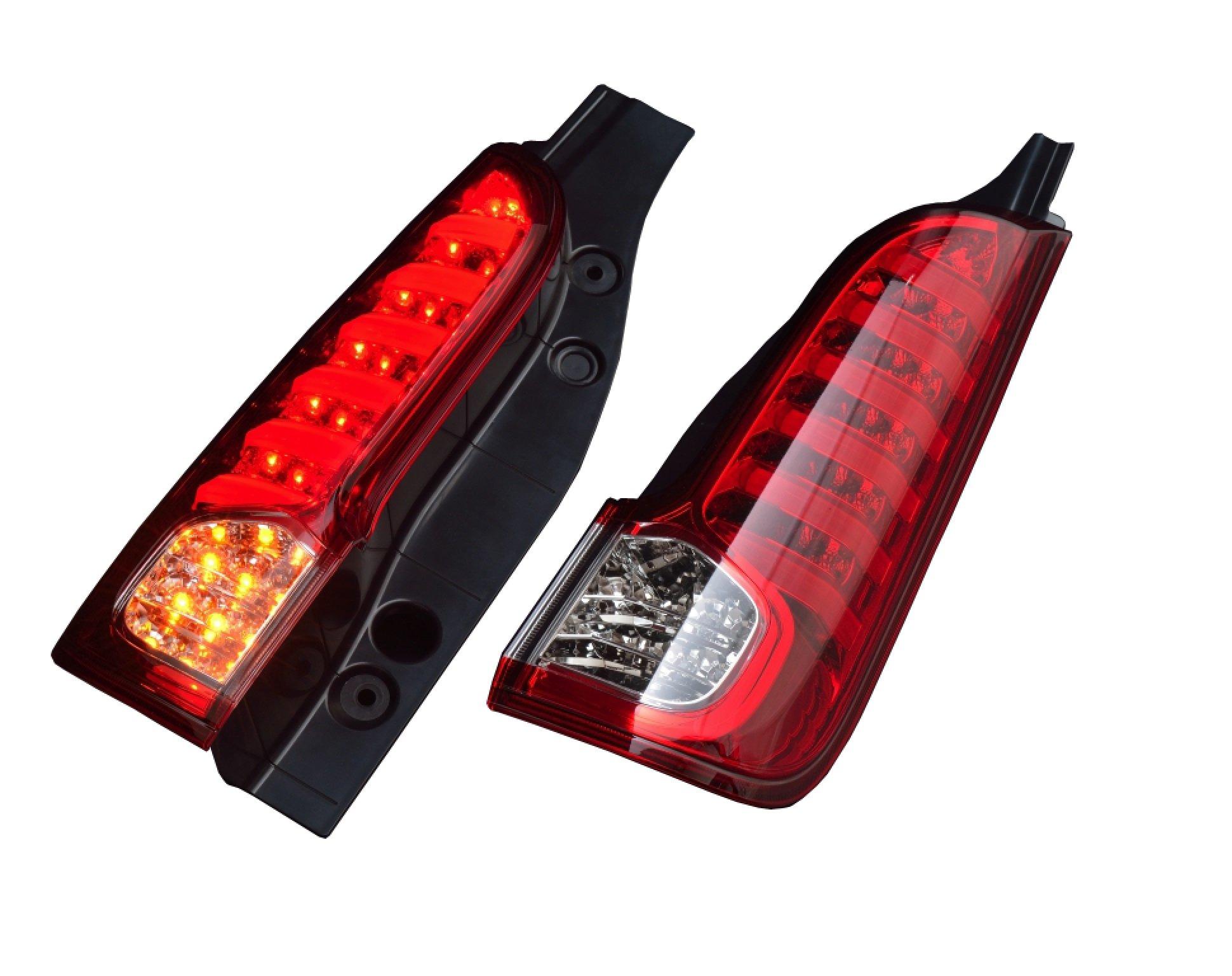 

ClearWorld Tube Dual LED Tail Lamp MK32S Spacia [Red/Clear Lens] 2013/01~ RTS-27