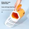 Integrated Cat Litter Scoop with Bag Storage - Pet Cleaning Tool