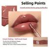 1Pc Hydrating Crystal Lip Oil Plumping Moisturizing Gloss with Tinted Shades for All Skin Types Women Cosmetics Makeup