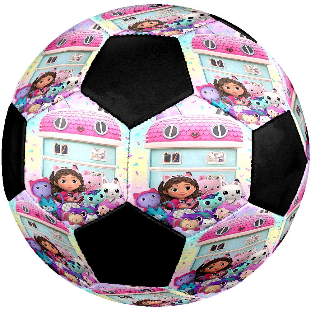 Gabby’s Dollhouse Theme Size 5 Soccer Ball, Suitable for Both Indoor and Outdoor Matches, a Gift Suitable for Everyone.