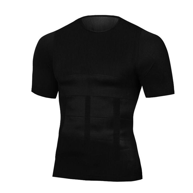 

Преміальна якість Чоловічий коригуючий жилет для схуднення та корекції постави для максимального комфорту та стилю L чорний