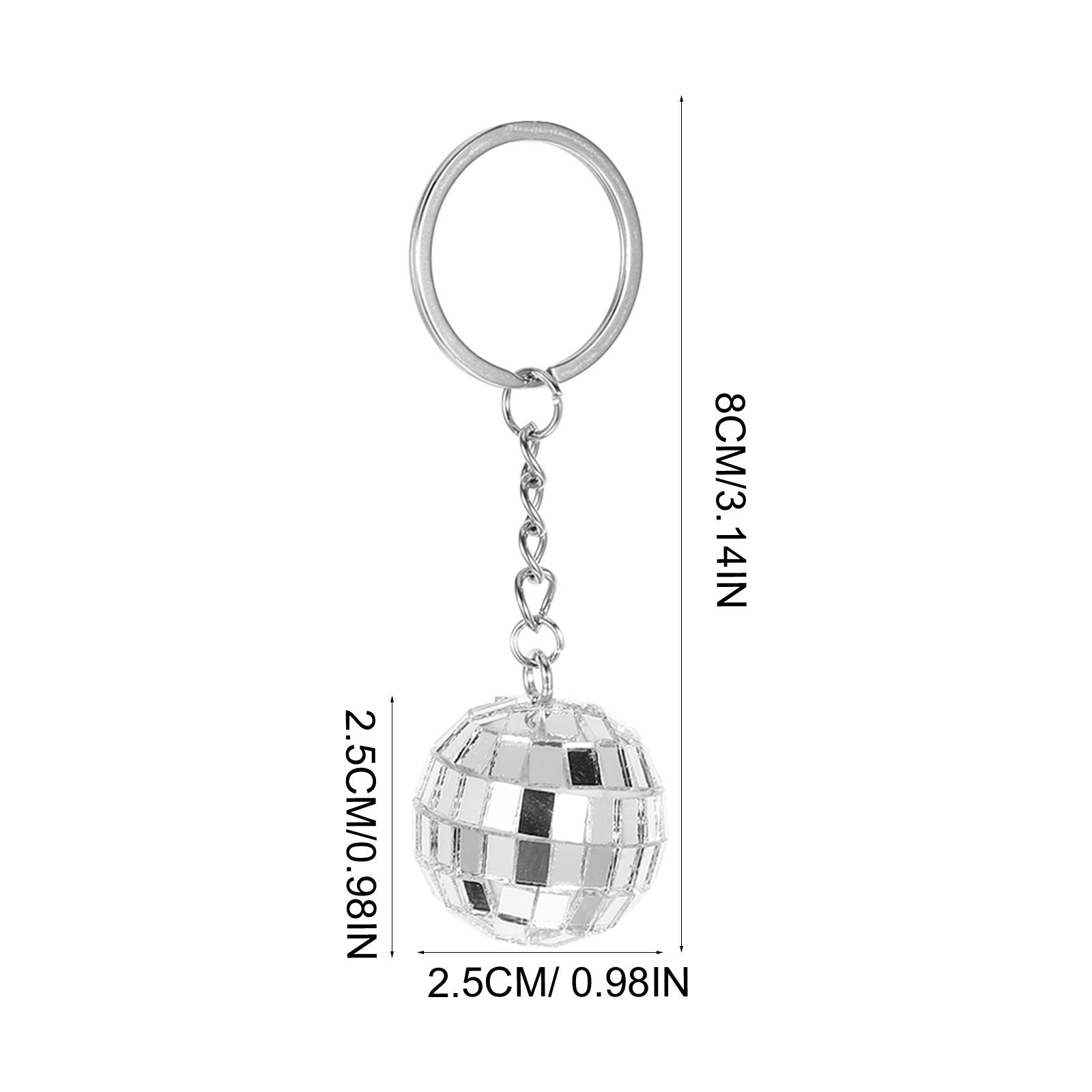 

10 Pcs Disco Ball Pendants Christmas Tree Hanging Ornaments Mirror Disco Ball Charms Christmas Tree Hanging Pendants Decoration