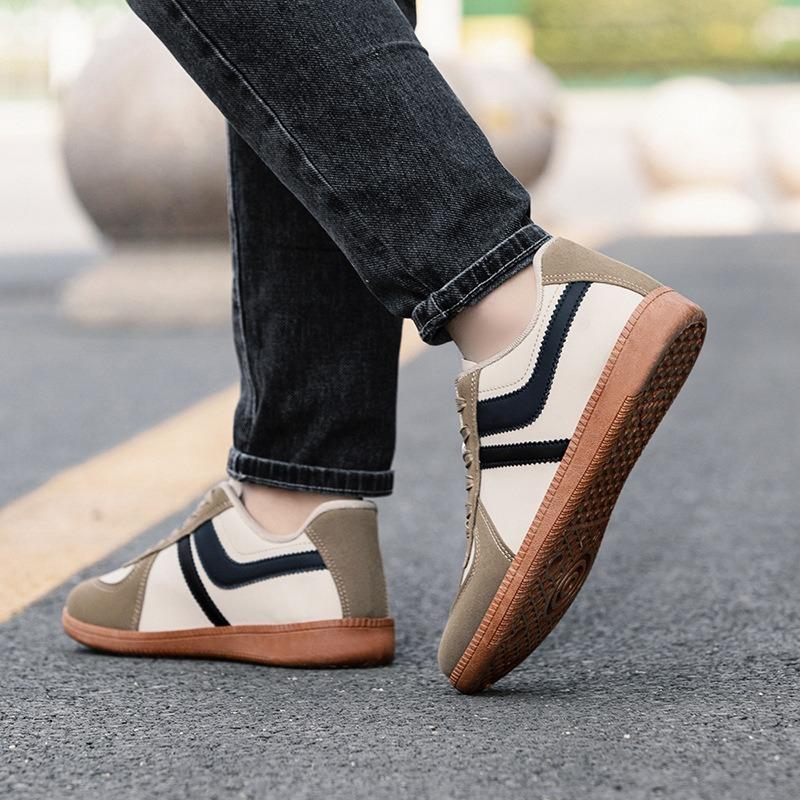 New fashion men's shoes retro sports shoes comfortable flat casual running shoes