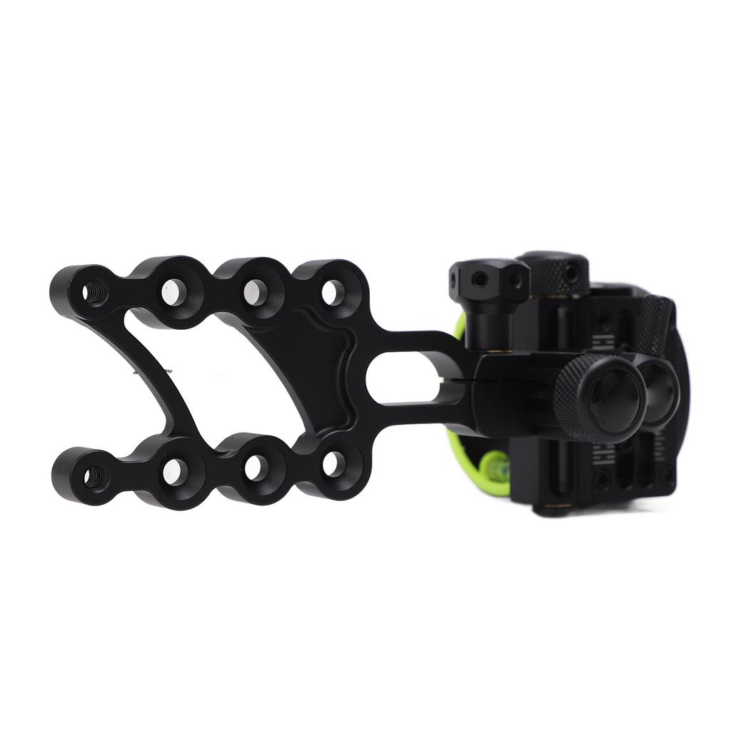 Bogenschießen 5-Pin Visier Aluminiumlegierung Präzise Verstellbarer Winkel Bogenschießen Compoundbogen Visier für Professionelle Anfänger