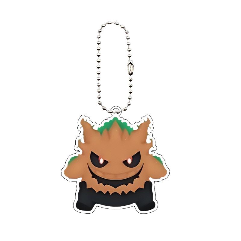 Anime Cartoon Gengar Halloween Day Acrylic Keychain Kawaii Pocket Figure All Saints' Day Creative Pendant Decoration Gifts Toys