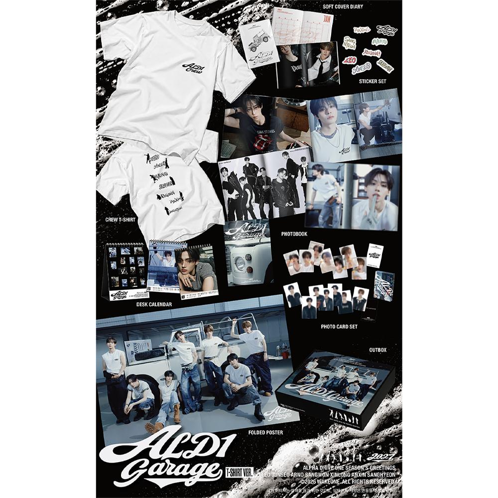 [Pre-order] ALPHA DRIVE ONE - 2027 Seasons Greetings [ALD1 GARAGE (T-SHIRT VER.)]
