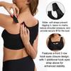 Women Shapewear Bra with Hooks Compression Push Up Underwear Front Closure Lingerie Back Support Sports Bra Post-Surgery Top