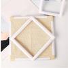3 Size Crosses Stitching Hoop Embroidery Frame Square Embroidery Hoop PVC Clip Frame for Craft Enthusiasts