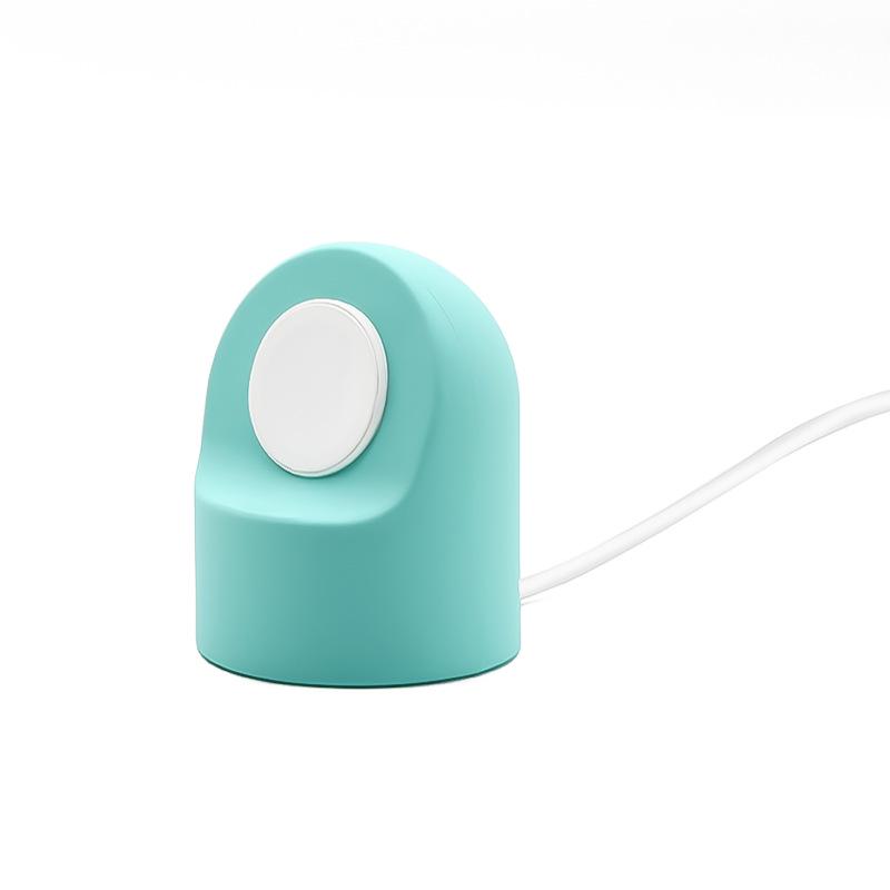Cross-Border Hot Sale iWatch Smartwatch Wireless Charger Silicone Stand - Desktop Charging Base