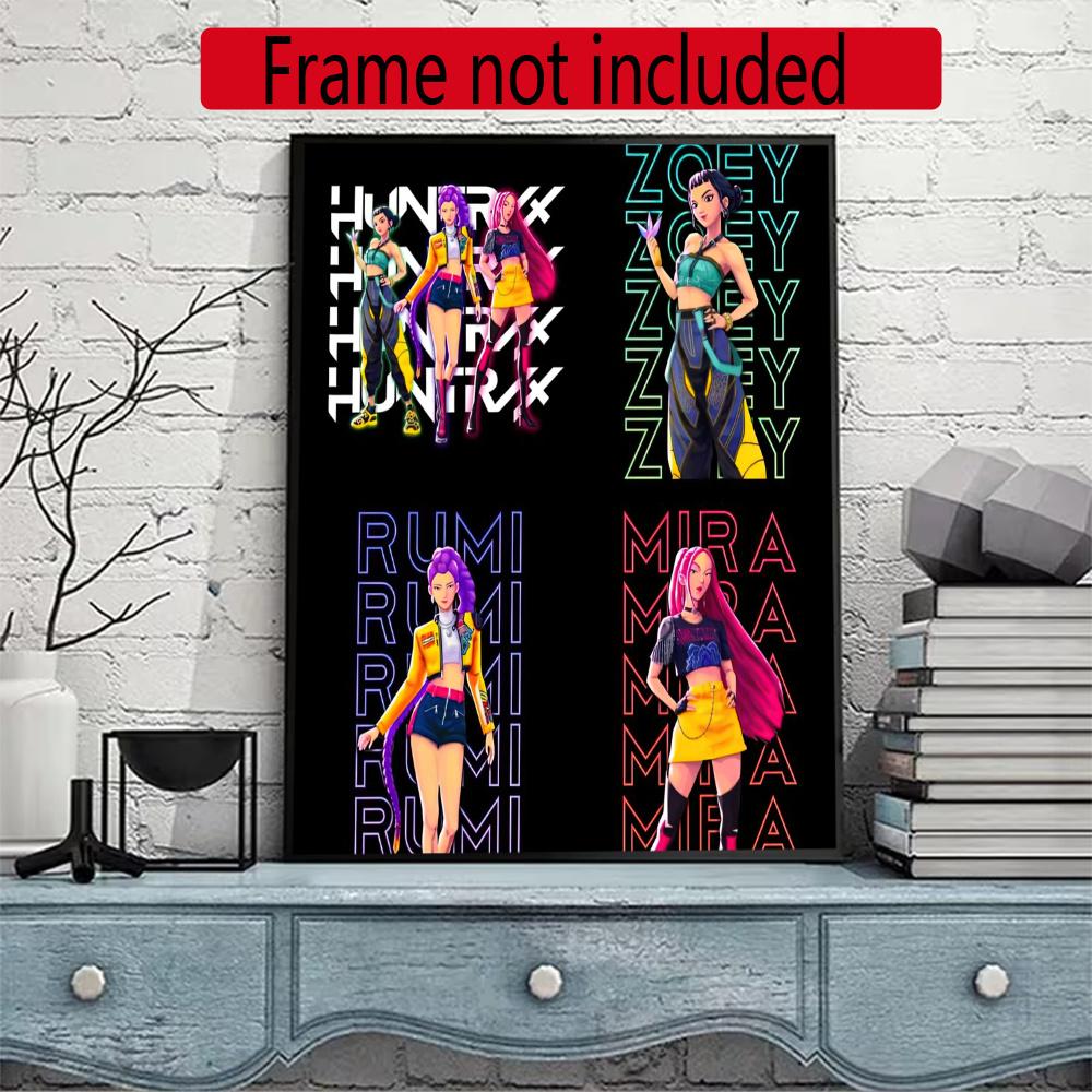 Huntrix 5D Diy Diamond Painting Round Diamond Mosaic Suitable For Beginners Diamond Painting Rhinestones Gift Frameless