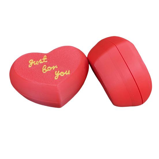 Yousheng Heart Shaped Gift Box Novelty Ring Box with Hearts Magical Surprise And Playful Ring Holder Valentine's Day Birthday Holiday Gifts