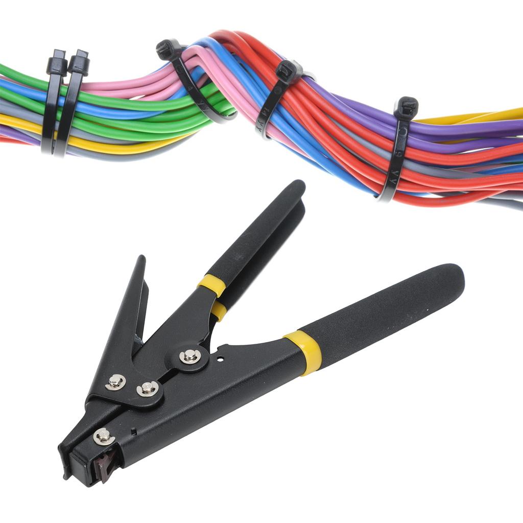 Portable Nylon Cable Tie Tension Plastic Fastening and Cutting Tool