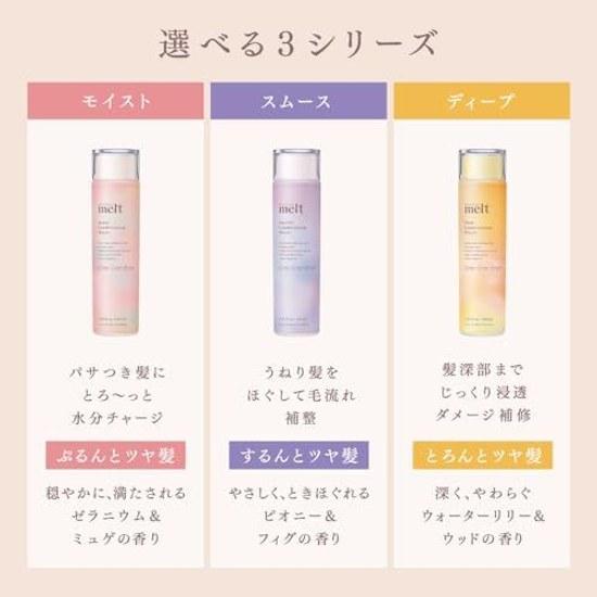 Melt Smooth Conditioning Water Hair Lotion 170ml Rest Beauty Peony Fig Fragrance Mist Treatment Pre-Dryer Kao