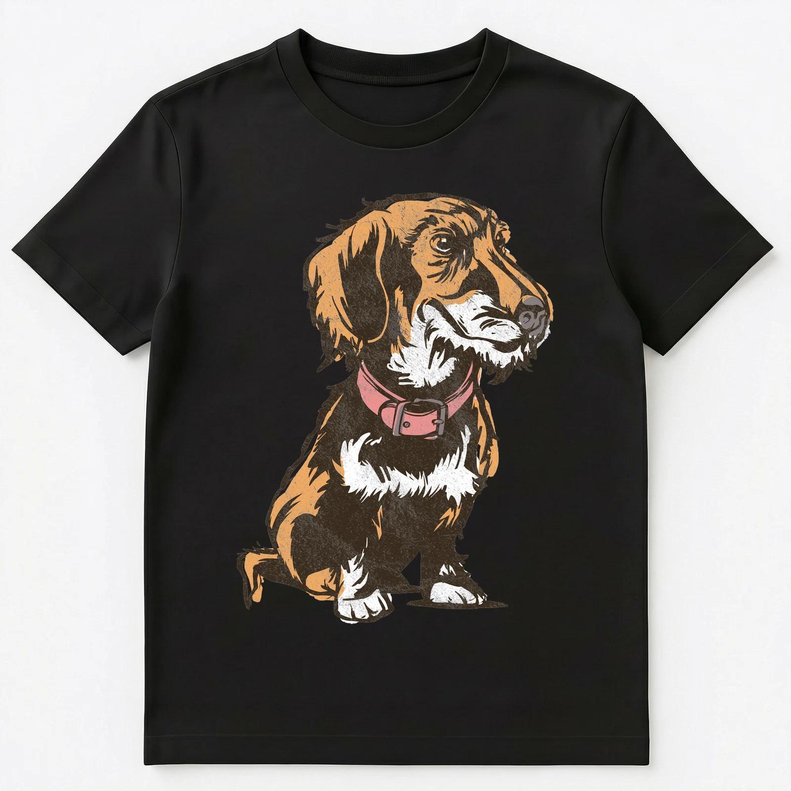 Dachshund Graphic Unisex T-Shirt S