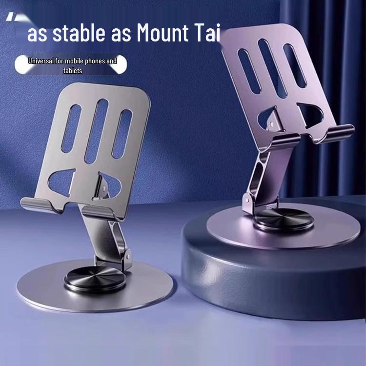 Rotatable Foldable Desktop Phone & Tablet Stand for Live Video