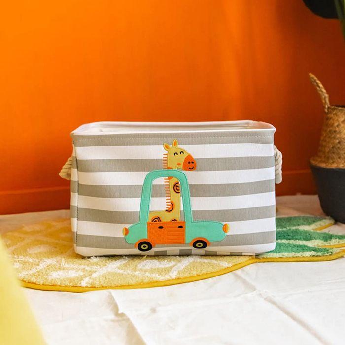Boîte de rangement pliable - GIRAFE - Poignées - Grande capacité - Pliable