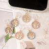Rhinestone Small Tree Mobile Phone Dust Plug Simple Fashion Alloy Pendant Suitable for IPhone, Type-C for Android Pendant Jewelry