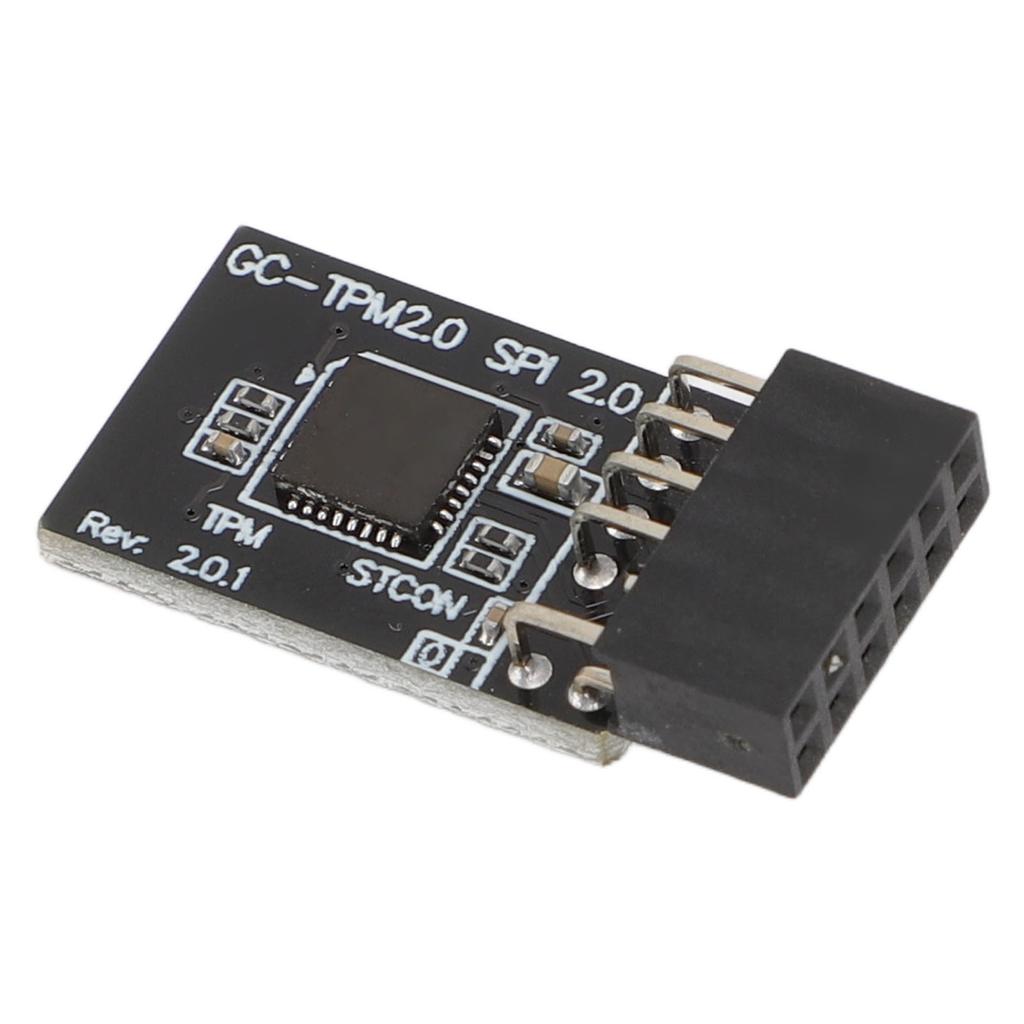 TPM2.0 Encryption Security Module GA 12 1 Pin 2x6P TPM Remote Card Compatible for GC TPM2.0 for Win11 2.0 System