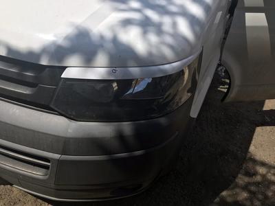 Eyelashes for Headlights (2 Pcs, for Painting) for Volkswagen T5 2010-2015
