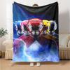 1pc Mighty Morphin Power Rangers2 Blanket, Gift, for Men and Women, Soft Blanket, Good for Sofa Bed Couch Travel, Lightweight Flannel Blanket