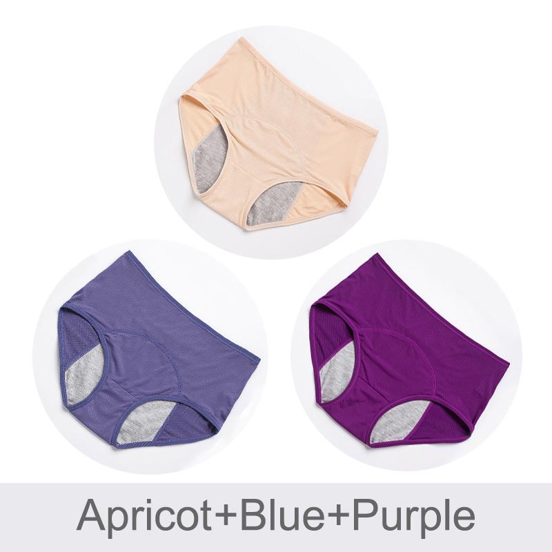 Leak Proof Menstrual Panties Physiological Pants Women Underwear Period Cotton Waterproof Brief
