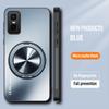 Matný magnetický držák pouzdro Infinix GT 30 Pro Nárazuvzdorný 360° otočný prstenový stojánek Kryt pro Infinix Smart 10 Plus