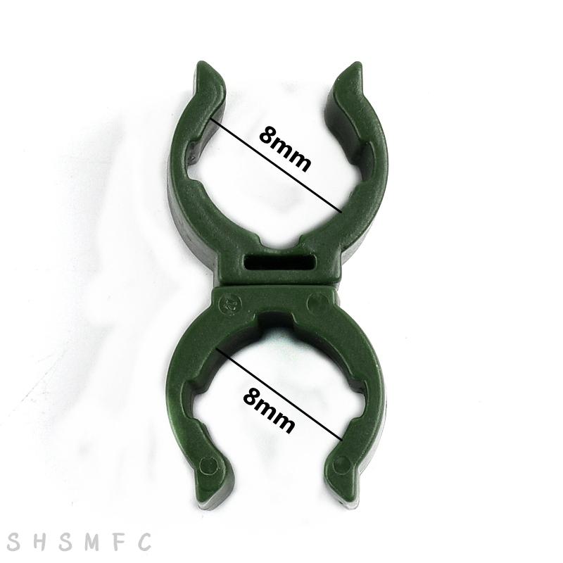 

2~20 PCS 11/16/20mm Pipe Clamps 360 Rotation Fixed Tube Aquarium Fish Tank Fitting Agricultural Irrigation Garden Pipe Clamp 2 pcs