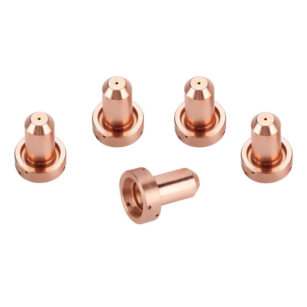 40A Nozzle Tips, 5Pcs Copper, for SL60Celsius100 Cutting Torch