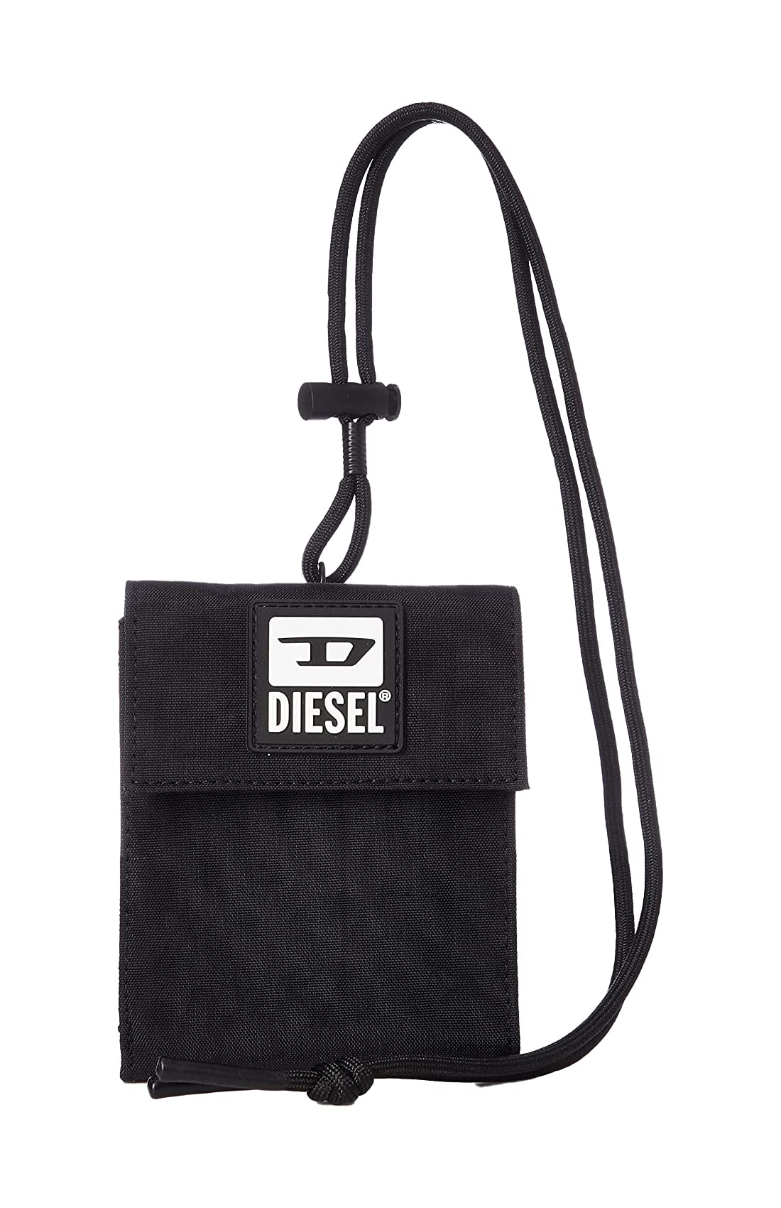 

Спортивный складной кошелек из нейлона с ремешком, черный [Diesel], мужской [Товар]