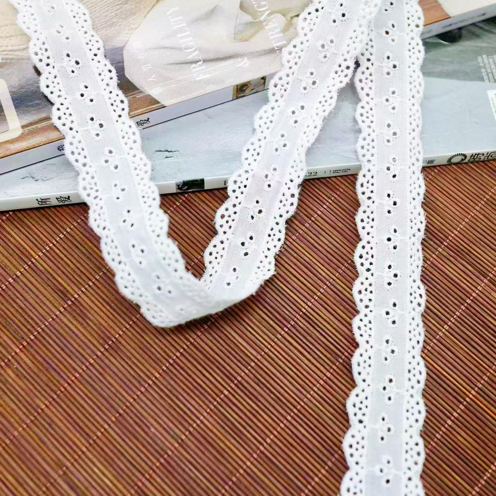 Bilateral Cotton Lace Accessories Diy Handmade Decorative Skirt Hollow Floral Packaging Hair Accessories Clothing