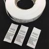 Pre-made Synthetic Tapes and Labels: Clothing Wash Labels, Ingredient Labels, Bilingual Wash Labels, and Printed Labels.