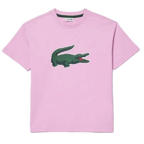 Lacoste Childrens/Kids Graphic Print Cotton T-Shirt