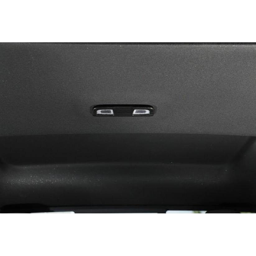 Black Wood Roof Dome light Bezel Cover Trim for Chevy Silverado GMC SIERRA +