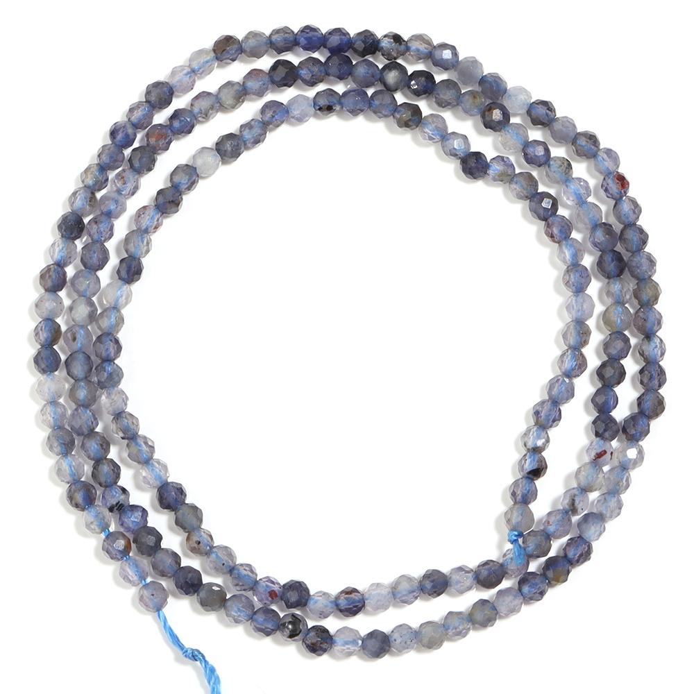1 Strand Colorful Faceted Natural Stone Beads Loose Beads for Jewelry Making Spacer Beads DIY Bracelet Necklace Accessories