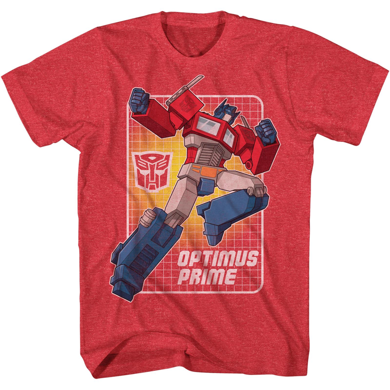 Transformers Autobots Optimus Prime Highlight Officially Licensed Adult T-shirt S