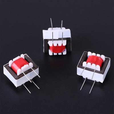 10 Stück 600:600 Ohm EI14 Trenntransformator 1:1 Hocheffizienter Audio-Transformator 4-Pin Audio-Kopplungsinduktor Stromausgang