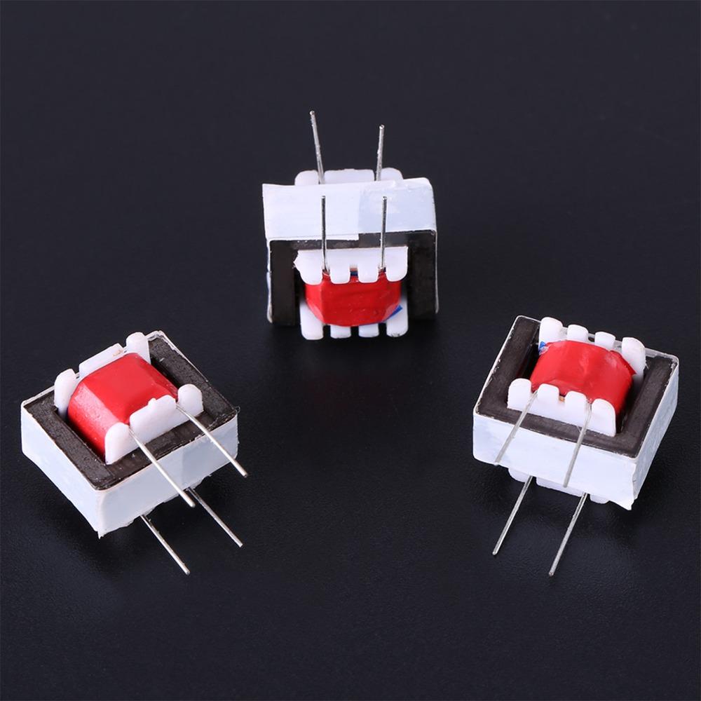 10 PCS 4 Pin EI14 Isolation Transformer 1:1 Audio Coupling Inductor Microphone Sound