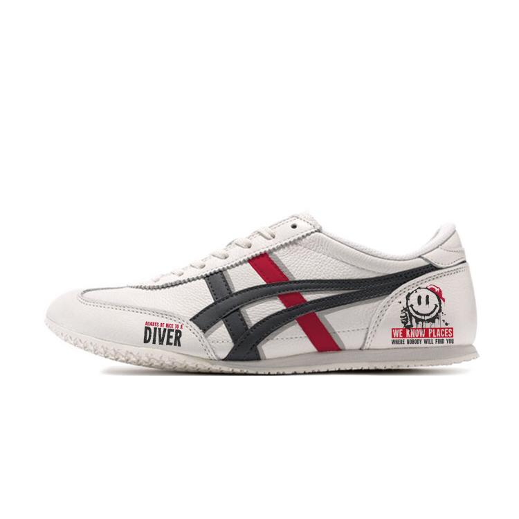 Onitsuka Tiger Machu Racer Low top Casual Shoes Unisex Beige 1183b770-100(Team352-) 36