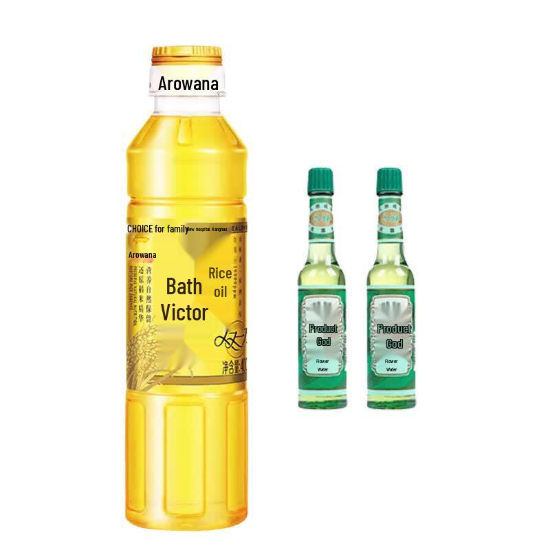 Liu Shen Florida Water 2-Pack with Rice Bran Oil